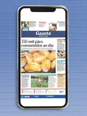 Gazeta de Piracicaba android App screenshot 0