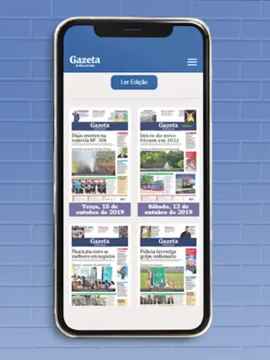 Gazeta de Piracicaba android App screenshot 1