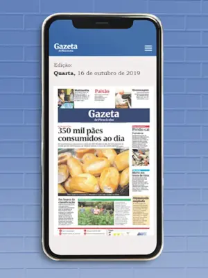 Gazeta de Piracicaba android App screenshot 2